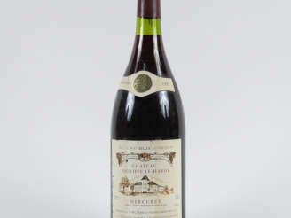 Vente aux enchères 1 MAGNUM MERCUREY CHÂTEAU PHILIPPE LE HARDI - 1985
