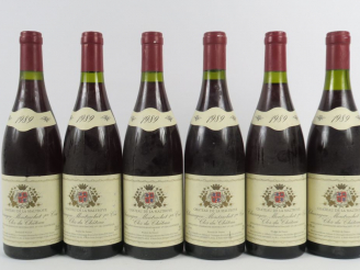 Vente aux enchères 6 BOUTEILLES CHASSAGNE MONTRACHET 1er CRU 'CLOS DU CHÂTEAU' CHÂTEAU DE