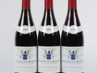 Vente aux enchères 3 BOUTEILLES SAVIGNY LES BEAUNE DOMAINE MACHARD DE GRAMONT - 2009
