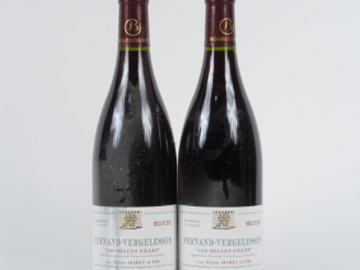 Vente aux enchères 2 BOUTEILLES PERNAND VERGELESSES 'LES BELLES FILLES' PIERRE MAREY   FI