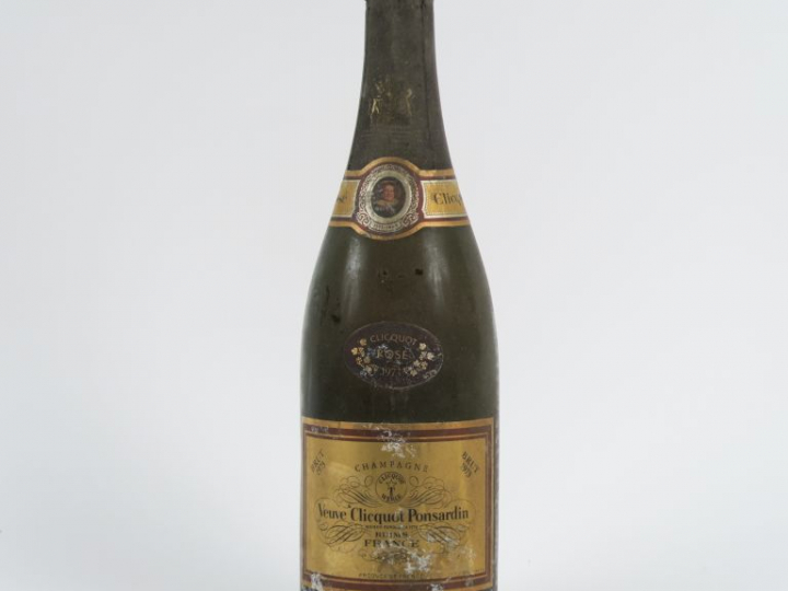 1 BOUTEILLE CHAMPAGNE VEUVE CLICQUOT PONSARDIN ROSÉ - 1973 - BLS/ELA