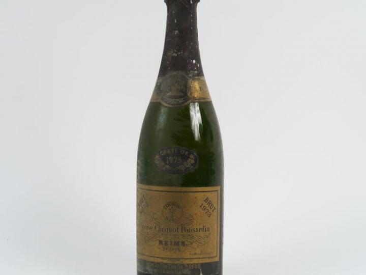 1 BOUTEILLE CHAMPAGNE VEUVE CLICQUOT PONSARDIN 'CARTE OR' - 1973 - BLS