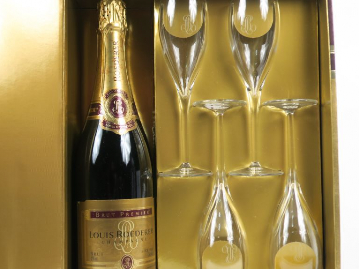 1 BOUTEILLE CHAMPAGNE LOUIS ROEDERER 'BRUT PREMIER' - COFFRET