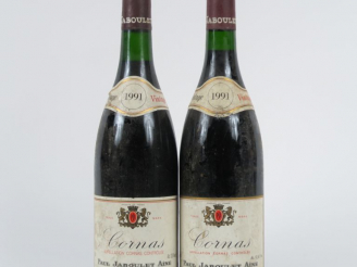 Vente aux enchères 2 BOUTEILLES CORNAS PAUL JABOULET AINÉ - 1991