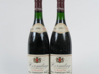 Vente aux enchères 2 BOUTEILLES HERMITAGE 'LE PIED DE LA CÔTE' PAUL JABOULET AINE - 1993