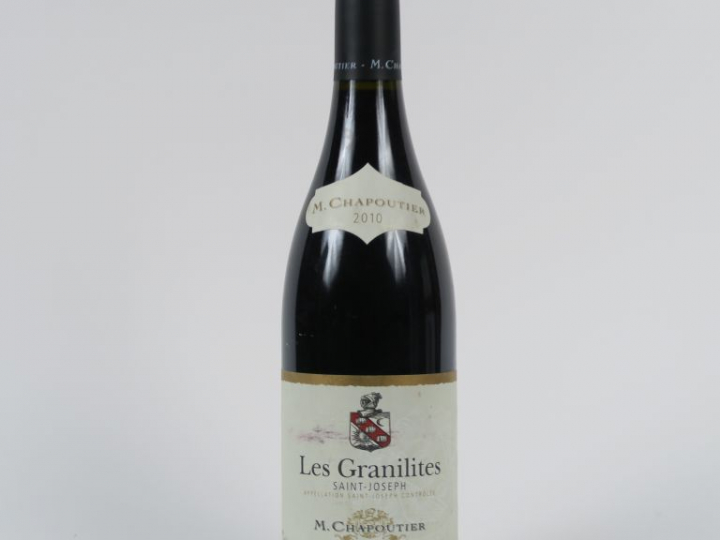 1 BOUTEILLE SAINT JOSEPH 'LES GRANILITES' M. CHAPOUTIER - 2010