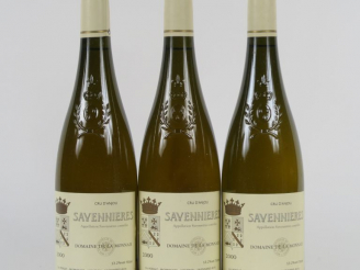 Vente aux enchères 3 BOUTEILLES SAVENNIERES DOMAINE DE LA MONNAIE - 2000