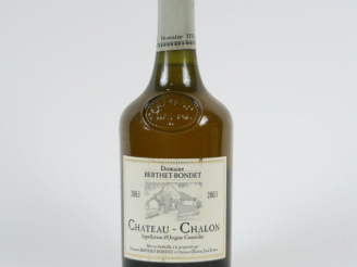Vente aux enchères 1 BOUTEILLE CHÂTEAU CHALON DOMAINE BERTHET BONDET - 2003