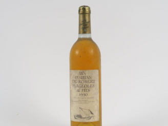 Vente aux enchères 1 BOUTEILLE VIN D'AUTAN PLAGEOLLES - 1990 - CAPS AB
