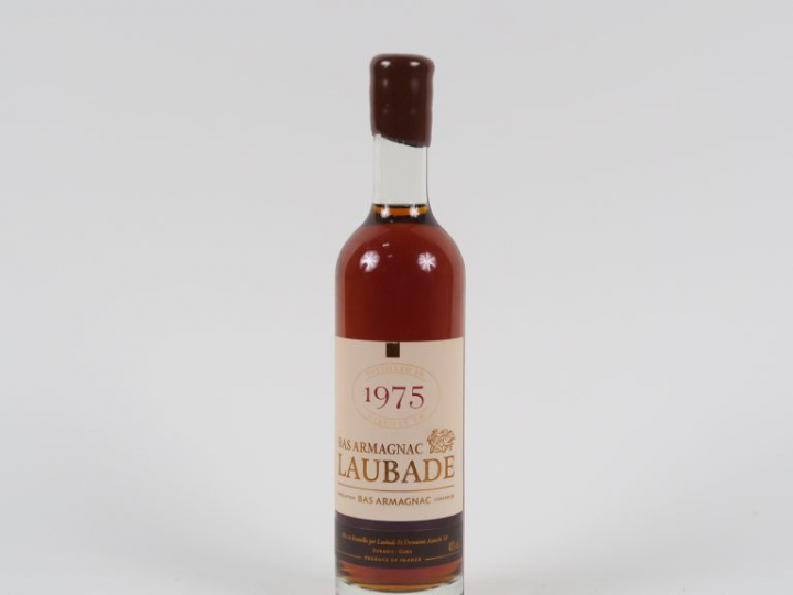 1 BOUTEILLE (25 CL) BAS ARMAGNAC LAUBADE - 1975 - MISE : 03/2014