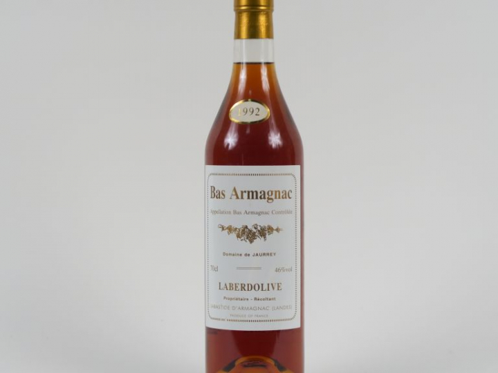 1 BOUTEILLE BAS ARMAGNAC LABERDOLIVE 46° - 1992