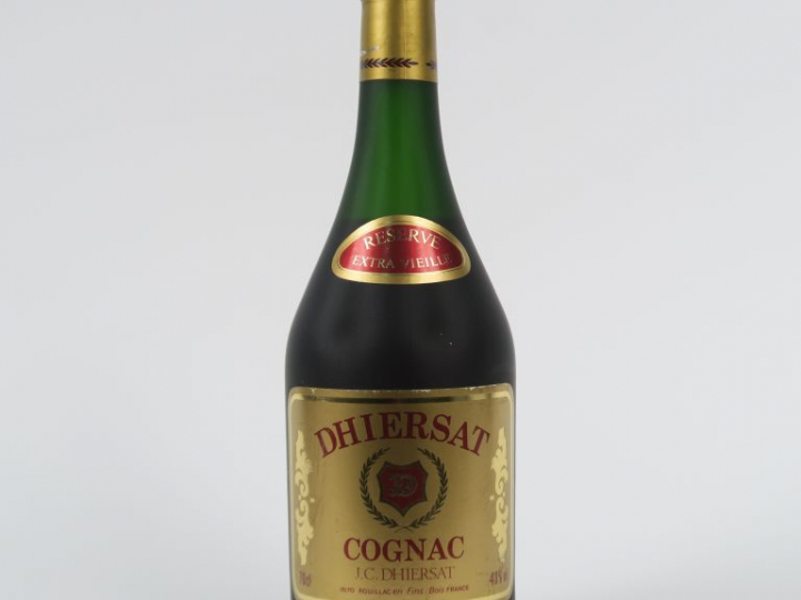 1 BOUTEILLE COGNAC DHIERSAT - COFFRET
