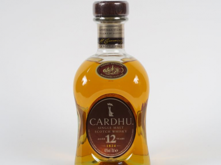 1 BOUTEILLE WHISKY CARDHU 12 ANS - COFFRET