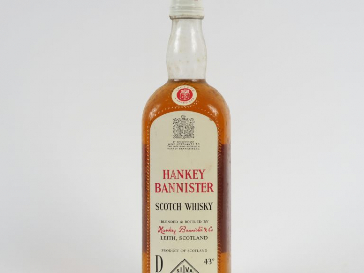 1 BOUTEILLE SCOTCH WHISKY HANKY BANNISTER 43° - COFFRET