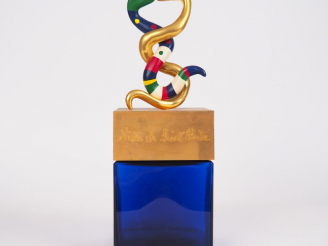 Vente aux enchères NIKI DE SAINT PHALLE.  "La danse des serpents". Grand flacon de parfum