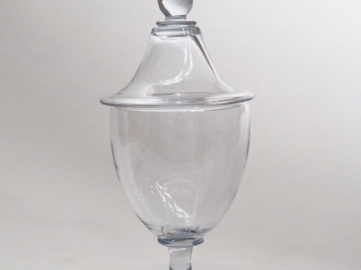 Drageoir en cristal. H. 30 cm