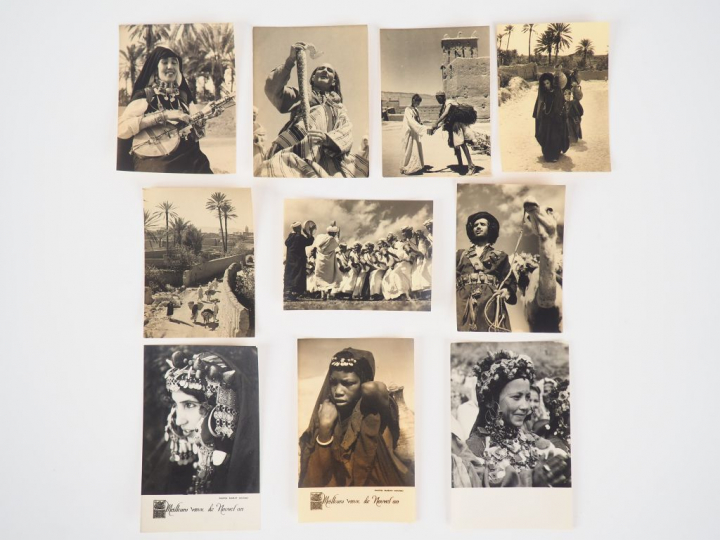 Lot de photographies sur le Maroc par le Studio Souissi : - onze au fo