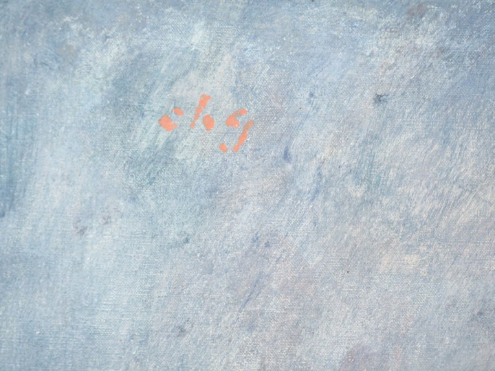 Charles GUERIN "Nature morte aux œufs, au pichet et à la bouteille" Hu