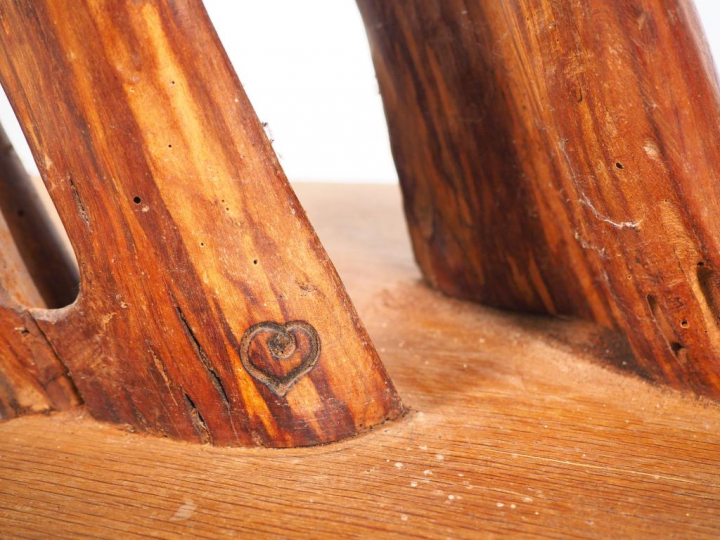 Grand bois flotté vernis. H. 260 cm