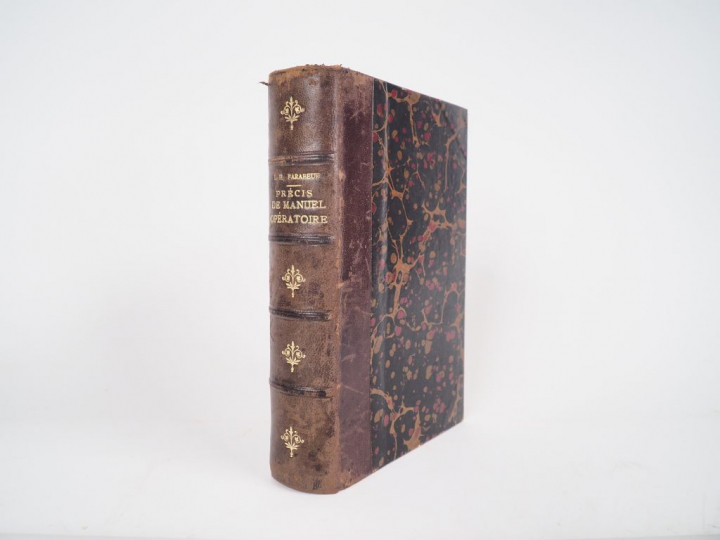 [Médecine] FARABEUF (L.H.). Précis de manuel opératoire. Tome premier 