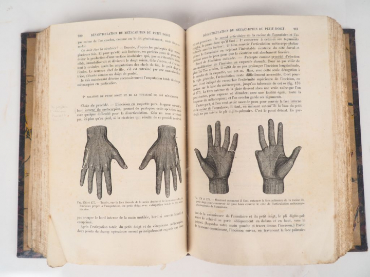 [Médecine] FARABEUF (L.H.). Précis de manuel opératoire. Tome premier 