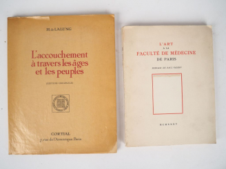 Vente aux enchères [Médecine] LALUNG (H. de). L'accouchement à travers les âge et les peu