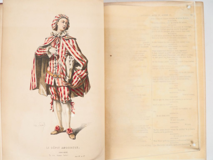 MOLIERE. Œuvres complètes. Nouvelle édition, imprimée sur celle de 167