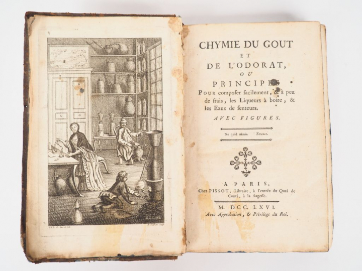 [PONCELET, Polycarpe]. Chymie du goût et de l'odorat, ou principes pou