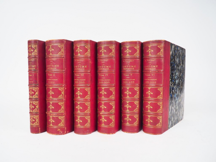 RACINET (A). Le Costume historique. Cinq cent planches, trois cent en 