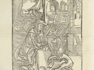 Vente aux enchères SAINT JERÔME. Liber Epistolarum Saneti Hieronymis Primae partis. Secun