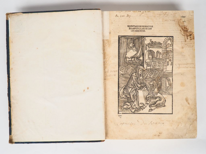 SAINT JERÔME. Liber Epistolarum Saneti Hieronymis Primae partis. Secun