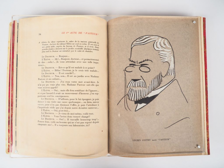 GUITRY (Sacha). Mes médecins. Illustrations de l'Auteur. Paris, labora