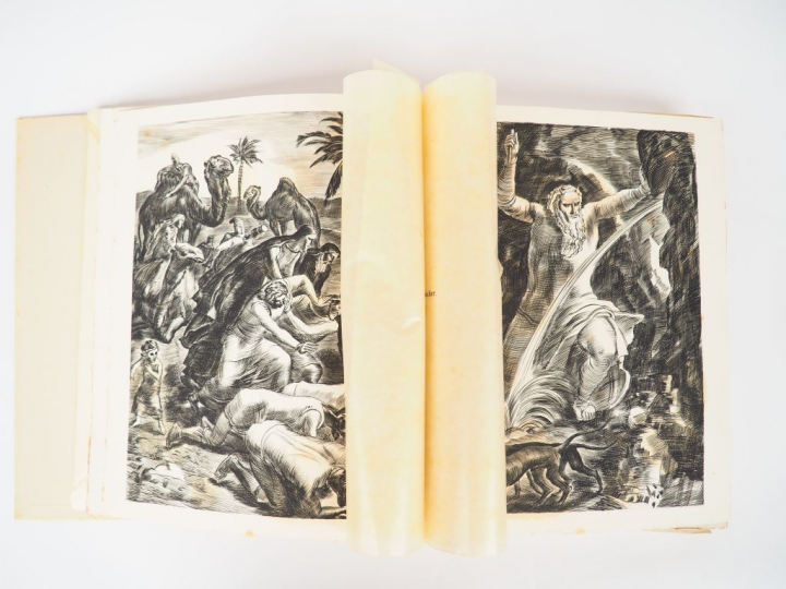 HOMBERG (Octave). L'Eau romaine. Illustrations d'Albert DECARIS. Paris