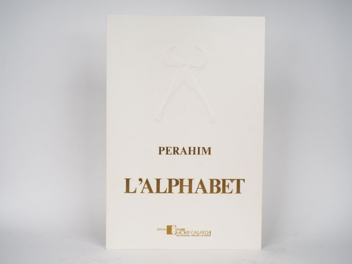 PERAHIM (Jules). L'Alphabet. Album de vingt-deux lithographies origina