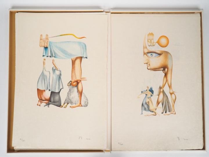 PERAHIM (Jules). L'Alphabet. Album de vingt-deux lithographies origina