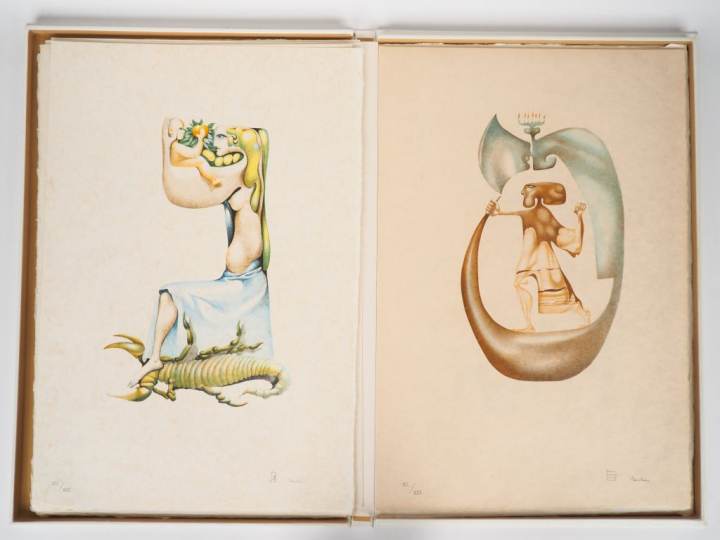 PERAHIM (Jules). L'Alphabet. Album de vingt-deux lithographies origina
