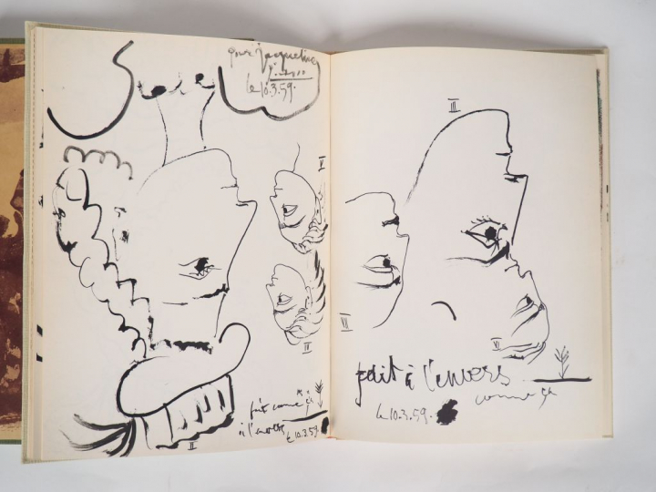 PICASSO (Pablo). Toros y Toreros. Texte de Luis Miguel  Dominguin et u