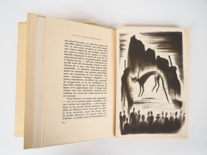 POE (Edgar A.). Contes extraordinaires. Traduction de Charles Baudelai