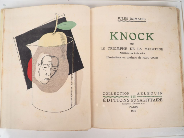 ROMAINS (Jules). Knock ou le triomphe de la Médecine. Illustrations en