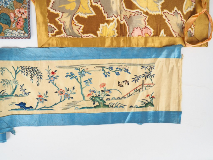 Ensemble de tissus Chine fin XIXème
