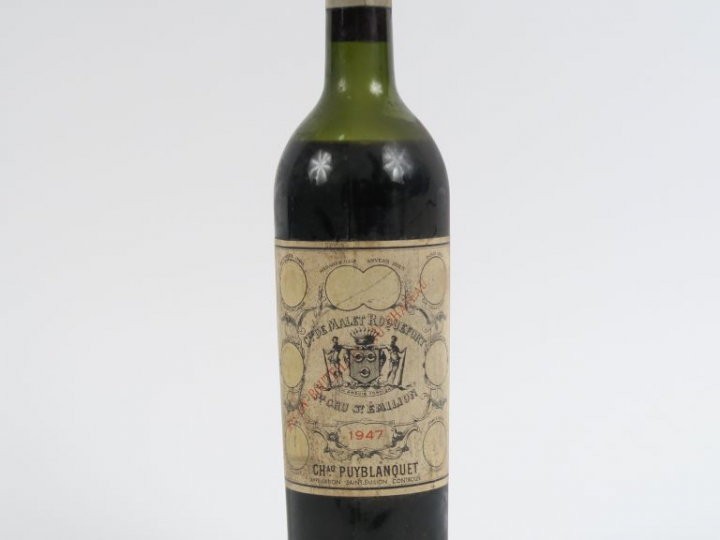 1 BOUTEILLE CHÂTEAU PUYBLANQUET ST EMILION - 1947 - BEP