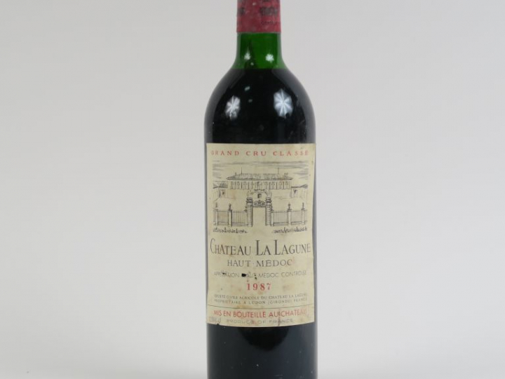 1 BOUTEILLE CHÂTEAU LA LAGUNE GCC HAUT MEDOC - 1987 - LB/ELA