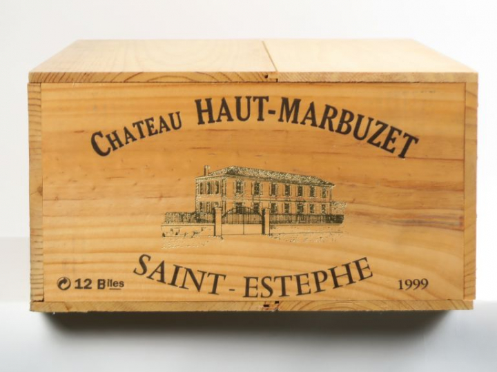 12 BOUTEILLES CHÂTEAU HAUT MARBUZET ST ESTEPHE - 1999 - CBO - BG