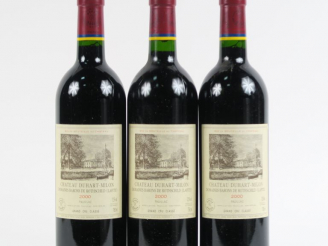 Vente aux enchères 3 BOUTEILLES CHÂTEAU DUHART MILON GCC PAUILLAC - 2000 - 1 BG