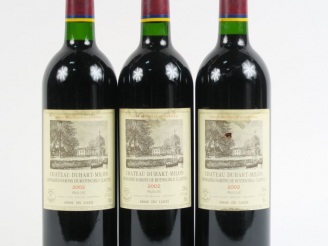 Vente aux enchères 3 BOUTEILLES CHÂTEAU DUHART MILON GCC PAUILLAC - 2002 - 1 BG/ELT