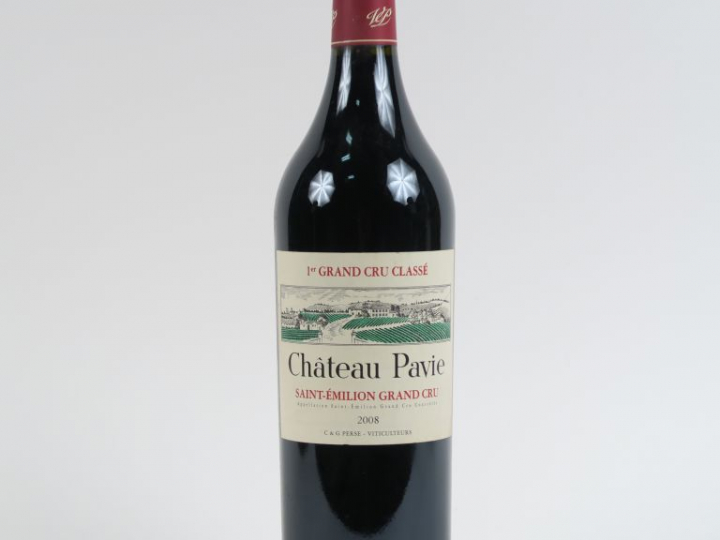 1 BOUTEILLE CHÂTEAU PAVIE 1er GCC ST EMILION - 2008
