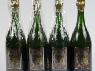Vente aux enchères 4 BOUTEILLES CHAMPAGNE POMMERY 'CUVÉE LOUISE' - 1987