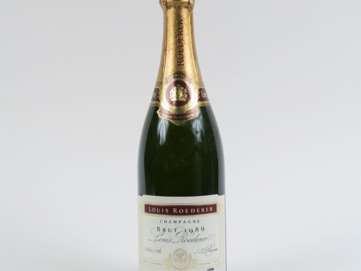1 BOUTEILLE CHAMPAGNE LOUIS ROEDERER 'BRUT' - 1989 - COFFRET
