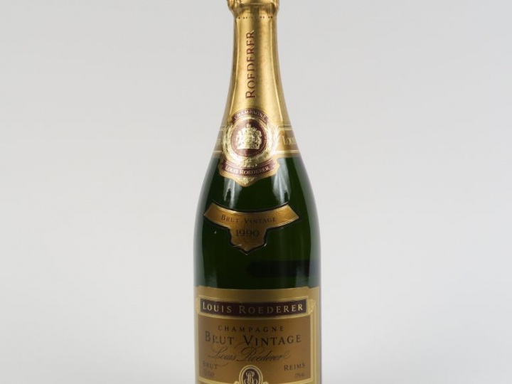1 BOUTEILLE CHAMPAGNE LOUIS ROEDERER 'BRUT VINTAGE' - 1990 - COFFRET