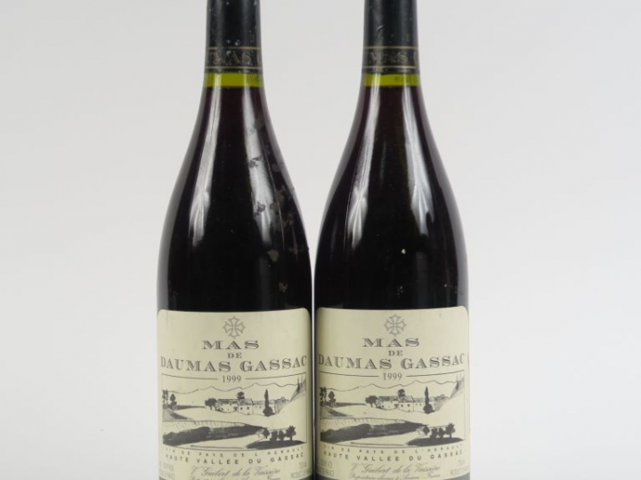 2 BOUTEILLES MAS DE DAUMAS GASSAC - 1999